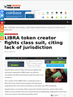 LIBRA token creator fights class suit, citing lack of jurisdiction - The Crypto News Wire