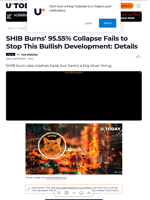 SHIB Burns’ 95.55% Collapse Fails to Stop This Bullish Development: Details