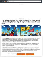 XRP Price Prediction: XRP Holds Firm at $2.20 Amid Sell-Off as Bullish Flag Pattern Signals Explosive Breakout Toward $4.50 - Brave New Coin