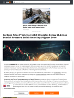 Cardano Price Prediction: ADA Struggles Below $0.245 as Bearish Pressure Builds Near Key Support Zone - Brave New Coin