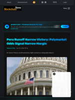 Peru Runoff Narrow Victory: Polymarket Odds Signal Narrow Margin - Blockchain.News