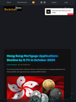 Hong Kong Mortgage Applications Decline by 0.7% in October 2025 - Blockchain.News