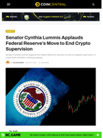 Senator Cynthia Lummis Applauds Federal Reserve’s Move to End Crypto Supervision