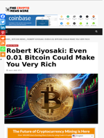 Robert Kiyosaki: Even 0.01 Bitcoin Could Make You Very Rich - The Crypto News Wire