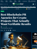 Best Blockchain PR Agencies for Crypto Projects That Actually Want Verifiable Results - Crypto Daily