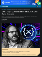 XRP Ledger (XRPL) Is More Than Just XRP: David Schwartz