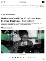 Marketers Could Use AI to Make Sure You See Their Ads—Here's How - Decrypt