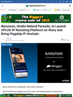 Barunson, Studio Behind Parasite, to Launch nPLUG IP Remixing Platform on Story and Bring Flagship IP Onchain - TheNewsCrypto