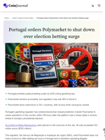Portugal orders Polymarket to shut down over election betting surge - CoinJournal