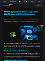 NVIDIA Dynamo Enhances Large-Scale AI Inference with llm-d Community - Blockchain.News