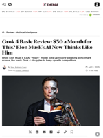 Grok 4 Basic Review: $30 a Month for This? Elon Musk's AI Now Thinks Like Him - Decrypt