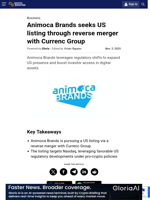 Animoca Brands seeks US listing through reverse merger with Currenc Group