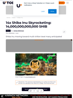 14x Shiba Inu Skyrocketing: 14,000,000,000,000 SHIB