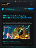 XRP Price Prediction: Targeting $3.26-$3.48 Range by September 2025 - Blockchain.News