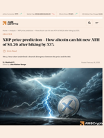 XRP price prediction - How altcoin can hit new ATH of $4.26 after hiking by 53% - AMBCrypto