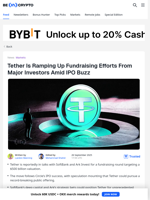 How Tether Plans for $500 Billion Fundraising and Possible IPO
