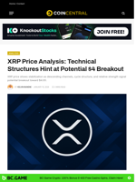 XRP Price Analysis: Technical Structures Hint at Potential $4 Breakout