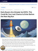Early Buyers Are Already Up 200%, This Could Be Your Last Chance to Enter Before the Next Big Run : Mutuum Finance (MUTM)