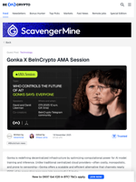 Gonka X BeInCrypto AMA Recap: Key Insights From David Liberman