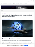 Iran Wants Hormuz Payment in Crypto, But Which Token?