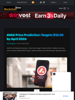 AVAX Price Prediction: Targets $12.50 by April 2026 - Blockchain.News