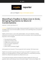 MoonPay’s PayBox Is Now Live in Grok, Bringing Payments to More AI Conversations