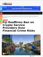 Fiji Reaffirms Ban on Crypto Service Providers Over Financial Crime Risks - The Crypto News Wire