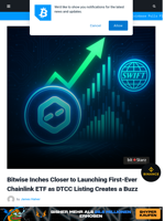 Bitwise Inches Closer to Launching First-Ever Chainlink ETF as DTCC Listing Creates a Buzz | Bitcoinist.com