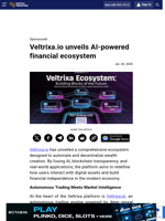 Veltrixa.io unveils AI-powered financial ecosystem