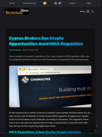 Cyprus Brokers Eye Crypto Opportunities Amid MiCA Regulation - Blockchain.News