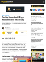 This Key Barrier Could Trigger Another Massive Bitcoin Rally