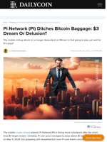 Pi Network (PI) Ditches Bitcoin Baggage: $3 Dream Or Delusion? - DailyCoin