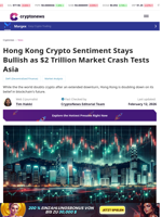 Hong Kong Crypto Sentiment Stays Bullish as $2 Trillion Market Crash Tests Asia