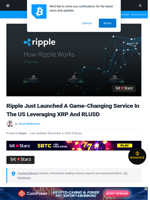 Ripple Just Launched A Game-Changing Service In The US Leveraging XRP And RLUSD | Bitcoinist.com