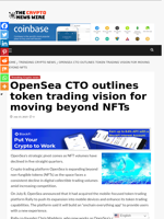 OpenSea CTO outlines token trading vision for moving beyond NFTs - The Crypto News Wire
