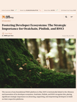 Fostering Developer Ecosystems: The Strategic Importance for Oraichain, Pinlink, and RSS3 - AMBCrypto