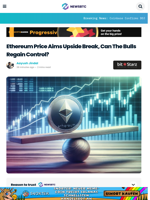 Ethereum Price Aims Upside Break, Can The Bulls Regain Control?
