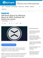 XRP Bulls Brace for Massive Move as XRPL Outflows Hit Historical Levels ⋆ ZyCrypto