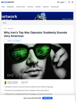 Why Iran’s War Chief Suddenly Sounds Like an American