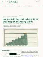 Instinct Rolls Out Link Balance for AI Shopping With Spending Limits | The Defiant