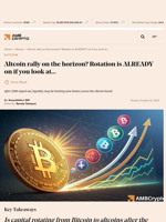 Altcoin rally on the horizon? Rotation is ALREADY on if you look at... - AMBCrypto