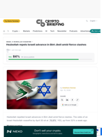 Hezbollah repels Israeli advance in Bint Jbeil amid fierce clashes