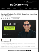 Apertum Wants to Make Web3 Easier to Build On and Easier to Reach
