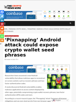 ‘Pixnapping’ Android attack could expose crypto wallet seed phrases - The Crypto News Wire