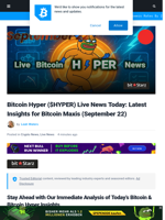 Live Bitcoin Hyper Updates Today: $350K Bitcoin Prediction by Robert Kiyosaki as Ethereum Remains Strong Despite Bearish Pressure and $HYPER Pumps