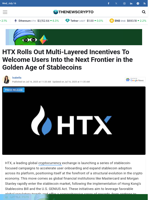 HTX Rolls Out Multi-Layered Incentives To Welcome Users Into the Next Frontier in the Golden Age of Stablecoins