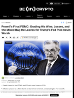 Powell's Final FOMC, Scored Before Warsh Inherits Fed