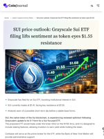 SUI price outlook: Grayscale Sui ETF filing lifts sentiment as token eyes $1.55 resistance - CoinJournal