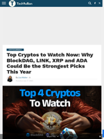 Top Cryptos to Watch: BlockDAG, LINK, XRP & ADA Picks