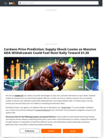 Cardano Price Prediction: Supply Shock Looms as Massive ADA Withdrawals Could Fuel Next Rally Toward $1.20 - Brave New Coin